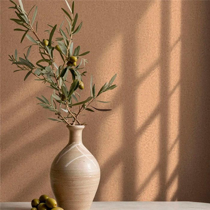 Papel pintado estucado de yeso marrón moderno - Marburg Ritus 35542