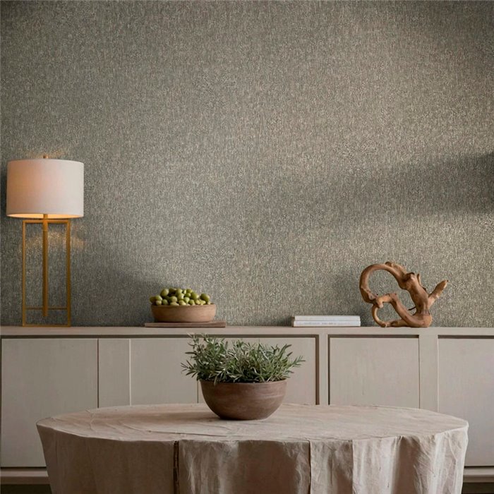 Marburg|Wallpaper stucco in modern brown and gray|Concrete Imitation