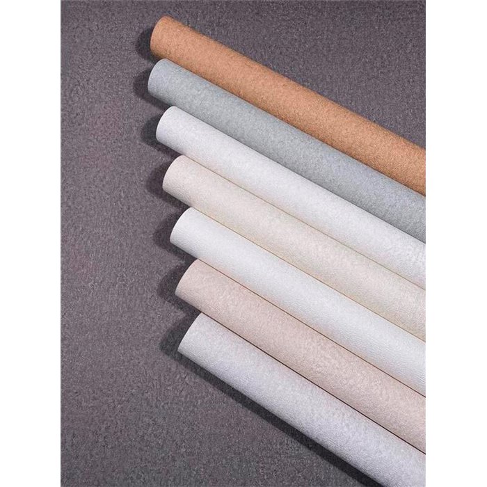 Marburg|Papel pintado liso texturizado gris atemporal|Papel Pintado