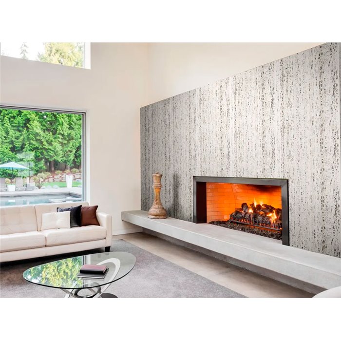 Marburg|Papel pintado piedra travertino gris y beige moderno|Imitacion Mármol