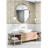Marburg|Papier Peint pierre travertin beige contemporain|Imitation Marbre