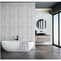 Marburg|Wallpaper contemporary gray and white travertine stone|Marble Imitation