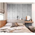 Marburg|Papier Peint pierre travertin gris contemporain|Imitation Marbre