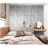 Marburg|Wallpaper contemporary gray travertine stone|Marble Imitation