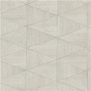 Marburg|Modern white wood-effect geometric wallpaper|Wallpaper
