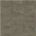 Marburg|Moderne braune Holzoptik geometrische Tapete|Holzimitat