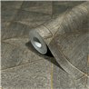 Marburg|Moderne braune Holzoptik geometrische Tapete|Holzimitat