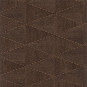 Marburg|Papier Peint géométrique effet bois gris et beige moderne|Imitation Bois