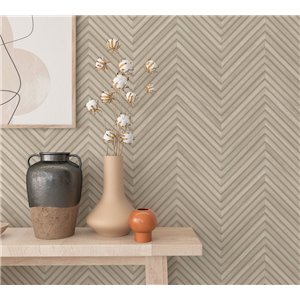 Cristiana Masi|Papel pintado geométrico marrón|Moderno 2
