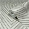 Marburg|Papier Peint motif chevron effet bois gris moderne|Imitation Bois