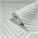 Marburg|Papier Peint motif chevrons effet bois gris et blanc|Imitation Bois