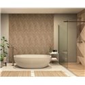 Marburg|Wallpaper herringbone pattern modern brown wood effect|Wood Imitation