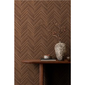 Marburg|Wallpaper herringbone pattern modern brown wood effect|Wood Imitation 2