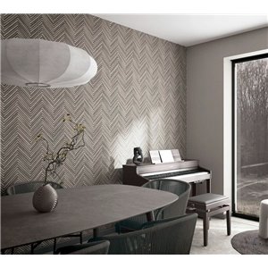 Marburg|Tapete Gitter Beige|Zeitgenössisch 2