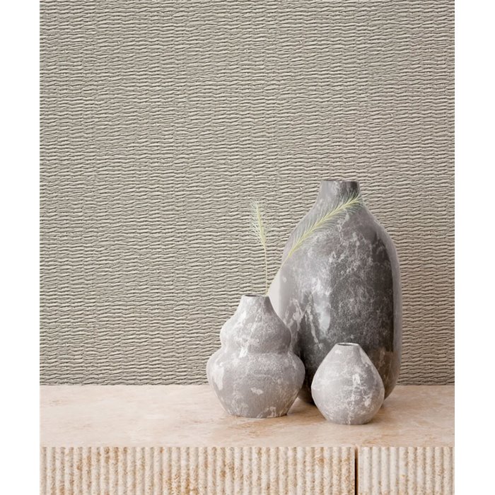 Marburg|Tapete geflochtener Weidenkorb, modernes beige und braunes Raffia|Raffiaimitation