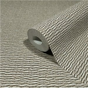 Eijffinger|Minimalistische Tapete mit geflochtenem Sisal in Grün|Raffiaimitation