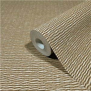 Marburg|Wallpaper woven wicker, modern beige and brown raffia|Raffia Imitation