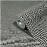 Marburg|Wallpaper woven wicker, modern gray raffia|Raffia Imitation
