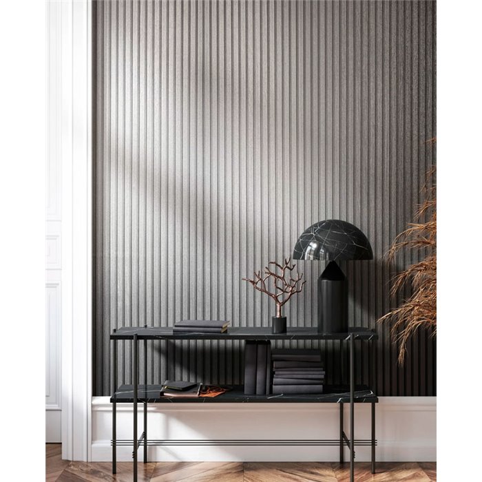Marburg|Wallpaper oriental silver wood acoustic panel|Wood Imitation
