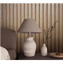 Marburg|Papier Peint panneau acoustique bois or moderne|Imitation Bois