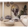 Marburg|Wall mural artistic elephant earth tones|Wallmurals