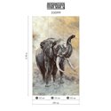 Marburg|Wall mural ethnic elephant warm tones|Wallmurals