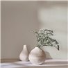 Marburg|Wallpaper smooth striped modern beige and white|Solid Colors
