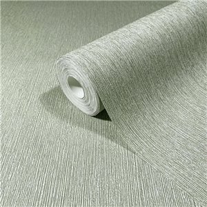 Casadeco|Tapete mit geknittertem Musselineffekt in Sandbeige|Einfarbige Farben