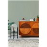 Marburg|Wallpaper plain light striped modern green|Modern
