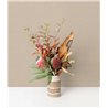 Marburg|Braided wicker wallpaper in beige|Raffia Imitation