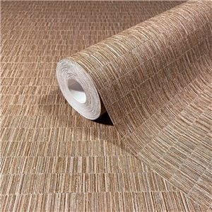 Marburg|Braided wicker wallpaper in beige|Raffia Imitation