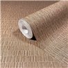 Marburg|Oriental wallpaper with natural fibers in brown|Raffia Imitation