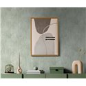 Marburg|Papier Peint silhouette de feuilles vert turquoise moderne|Papier Peint