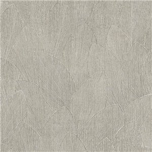 Papeldecor|Floral oriental style wallpaper with light green Japanese cherry blossoms|Wallpaper