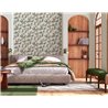 Marburg|Wallpaper oak leaves and acorns gray and green|Floral
