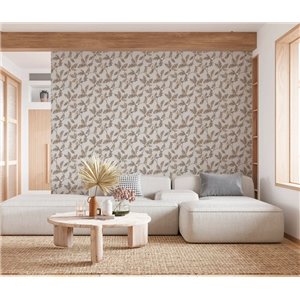 Papeldecor|Papier peint jungle africaine de style moderne en tons de gris|Papier Peint 2