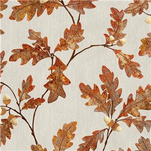 Casadeco|Papel Pintado floral tonos pastel, flores grandes de dalias|Floral