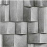 Marburg|Papier Peint blocs de bois 3D gris moderne|Effet 3D
