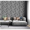 Marburg|Papel pintado bloques madera 3D gris moderno|Efecto 3d