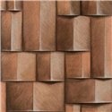 Marburg|Tapete Holzblöcke 3D braun modern|3D-Effekt