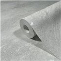 Marburg|Wallpaper with a silver concrete look|Stucco Imitation