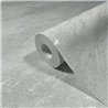 Marburg|Wallpaper with a silver concrete look|Stucco Imitation