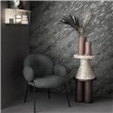 Marburg|Wallpaper gray concrete and metallic copper|Stucco Imitation