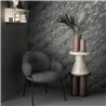 Marburg|Wallpaper gray concrete and metallic copper|Stucco Imitation