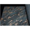 Marburg|Wallpaper gray concrete and metallic copper|Stucco Imitation
