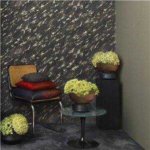 Elitis|High-end light blue whitewashed stucco wallpaper|Stucco Imitation 2