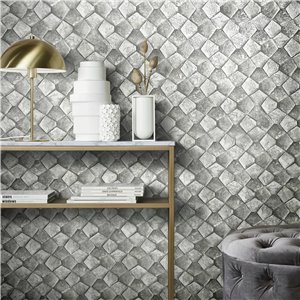 Papeldecor|Desert paradise wallpaper in green tones from Moroccan|Wallpaper 2