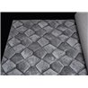Marburg|Wallpaper modern mosaic stone gold and silver|Wallpaper