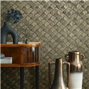 Marburg|Wallpaper modern golden stone mosaic|Wallpaper