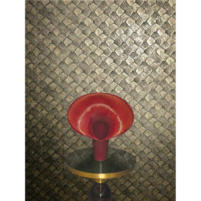 Marburg|Wallpaper modern golden stone mosaic|Wallpaper